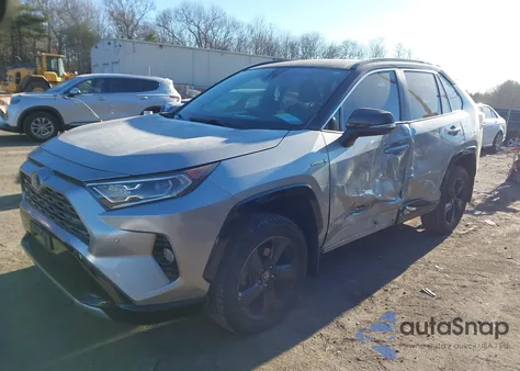 2021 Toyota Rav4 Hybrid Xse из США, поврежденный, VIN 4T3E6RFV2MU022157